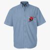 Men's Denim Short Sleeve Shirt Thumbnail