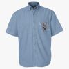 Men's Denim Short Sleeve Shirt Thumbnail
