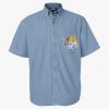 Men's Denim Short Sleeve Shirt Thumbnail