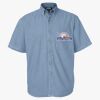 Men's Denim Short Sleeve Shirt Thumbnail