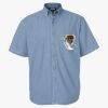 Men's Denim Short Sleeve Shirt Thumbnail