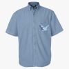 Men's Denim Short Sleeve Shirt Thumbnail