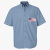 Men's Denim Short Sleeve Shirt Thumbnail