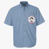 Men's Denim Short Sleeve Shirt Thumbnail