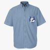 Men's Denim Short Sleeve Shirt Thumbnail