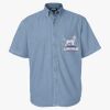 Men's Denim Short Sleeve Shirt Thumbnail