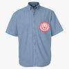 Men's Denim Short Sleeve Shirt Thumbnail