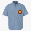 Men's Denim Short Sleeve Shirt Thumbnail