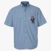 Men's Denim Short Sleeve Shirt Thumbnail