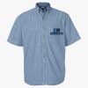Men's Denim Short Sleeve Shirt Thumbnail
