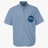 Men's Denim Short Sleeve Shirt Thumbnail