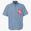 Men's Denim Short Sleeve Shirt Thumbnail