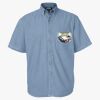 Men's Denim Short Sleeve Shirt Thumbnail
