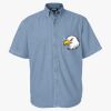 Men's Denim Short Sleeve Shirt Thumbnail