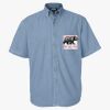 Men's Denim Short Sleeve Shirt Thumbnail