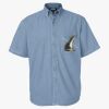 Men's Denim Short Sleeve Shirt Thumbnail