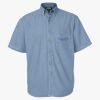 Men's Denim Short Sleeve Shirt Thumbnail