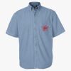Men's Denim Short Sleeve Shirt Thumbnail