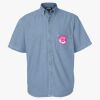 Men's Denim Short Sleeve Shirt Thumbnail