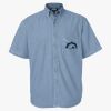 Men's Denim Short Sleeve Shirt Thumbnail