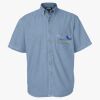 Men's Denim Short Sleeve Shirt Thumbnail