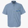 Men's Denim Short Sleeve Shirt Thumbnail