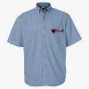 Men's Denim Short Sleeve Shirt Thumbnail