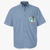 Men's Denim Short Sleeve Shirt Thumbnail
