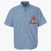 Men's Denim Short Sleeve Shirt Thumbnail