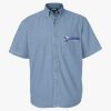 Men's Denim Short Sleeve Shirt Thumbnail