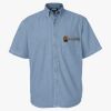 Men's Denim Short Sleeve Shirt Thumbnail