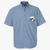 Men's Denim Short Sleeve Shirt Thumbnail