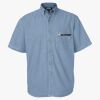 Men's Denim Short Sleeve Shirt Thumbnail