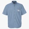 Men's Denim Short Sleeve Shirt Thumbnail