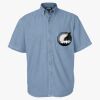Men's Denim Short Sleeve Shirt Thumbnail