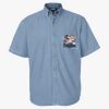 Men's Denim Short Sleeve Shirt Thumbnail