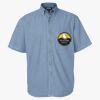 Men's Denim Short Sleeve Shirt Thumbnail