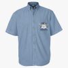 Men's Denim Short Sleeve Shirt Thumbnail