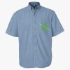 Men's Denim Short Sleeve Shirt Thumbnail