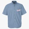 Men's Denim Short Sleeve Shirt Thumbnail