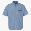Men's Denim Short Sleeve Shirt Thumbnail