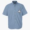 Men's Denim Short Sleeve Shirt Thumbnail
