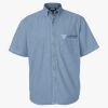 Men's Denim Short Sleeve Shirt Thumbnail