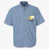 Men's Denim Short Sleeve Shirt Thumbnail