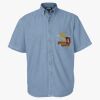 Men's Denim Short Sleeve Shirt Thumbnail
