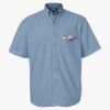 Men's Denim Short Sleeve Shirt Thumbnail