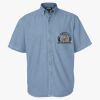 Men's Denim Short Sleeve Shirt Thumbnail