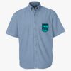 Men's Denim Short Sleeve Shirt Thumbnail