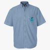 Men's Denim Short Sleeve Shirt Thumbnail