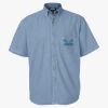 Men's Denim Short Sleeve Shirt Thumbnail